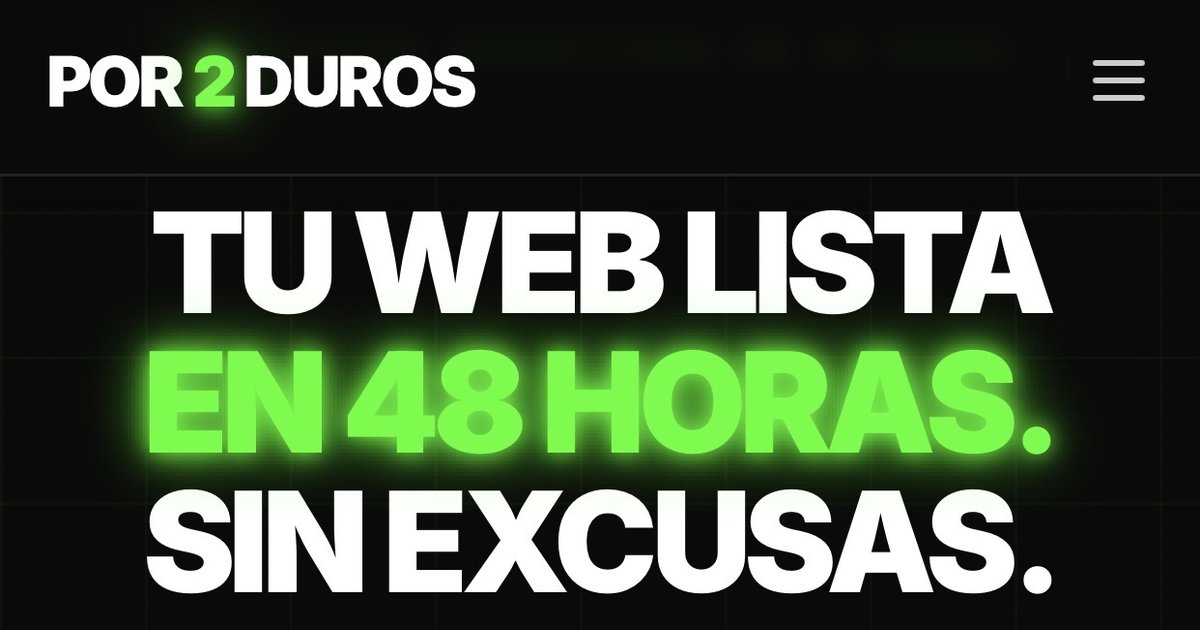 Imagen social de la web Por 2 Duros